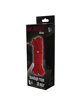 Dream Toys Blaze Deluxe Bondage Rope lina do krępowania Red 10m