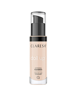 Claresa Doll Up! podkład rozświetlający do twarzy 04 Medium, 34g