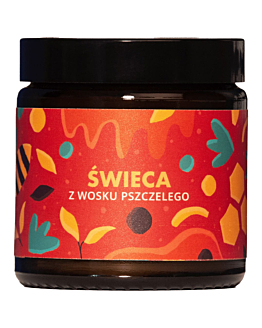 Mglife Świeca z wosku pszczelego