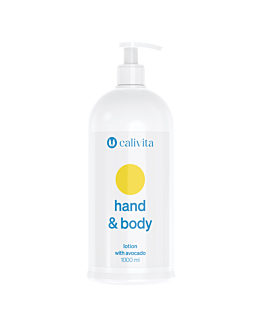 Calivita Hand & Body Lotion with Avocado Nawilżający balsam do rąk i ciała z olejem z awokado, 1000 ml