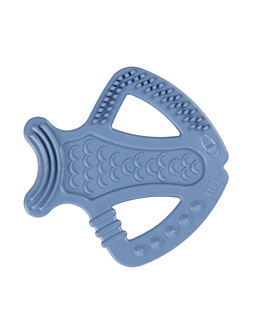 LUU Kids Gryzak Dla Dzieci Gigi The Fish Cloudy Blue