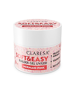 Claresa Soft&Easy Builder Gel żel budujący Mermaid Pink, 12g
