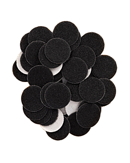 Allepaznokcie Nakładki Ścierne Tarcze Wymienne 150 Grit Do PodoDisk Rozmiar M 20 mm 50 szt.