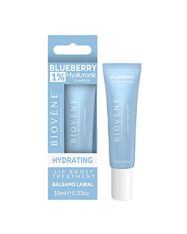 Biovene Blueberry Lip Boost Treatment nawilżające serum do ust z 1% kwasu hialuronowego, 10ml