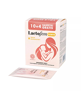 PharmaDot LACTOFEM FORTE 14 saszetek smak bananowy