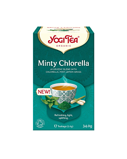 Yogi Tea herbata ajuwederyjska Minty Chlorella - miętowa chlorella (17x2,0g)