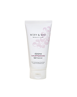 Mary&May Vegan Low pH Hyaluronic Gel Cleanser, 150 ml - Nawilżający żel do oczyszczania twarzy