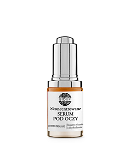 BIOUP Skoncentrowane serum pod oczy Vitamin Treasure z retinolem i Q10 o działaniu przeciwzmarszczkowym