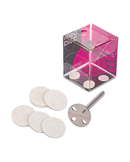 Staleks Pro Pododisk PDset-10 Dysk Do Pedicure Zestaw Trzpień Dysk + Wymienne Nakładki XS 10 mm