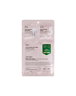 VT Cosmetics Cica Collagen All in One 3-Step Mask 1.5 g+24 g+1.5 g - Kolagenowa maska
