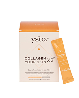 Ysto Collagen Your Skin Suplement diety kolagen w proszku brzoskwinia-pomarańcza