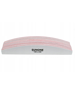 Sunone Pilnik biały łódka 180/240 10szt