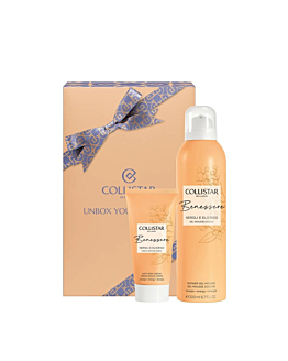 Collistar Unbox Your Wellness zestaw żel-mus pod prysznic, 200ml + puszysty krem do ciała, 50ml