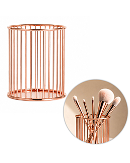Allepaznokcie Stojak Organizer Na Pędzelki Rose Gold Nr 5