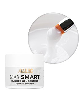 AlleLac Max Smart Builder Gel Control Milky White Żel Budujący Gęsty 45 g