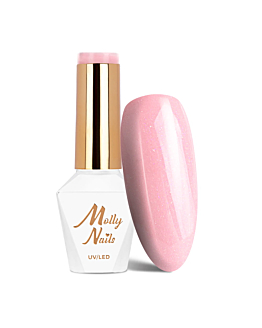 MollyNails I'm Nudelover Crystal Rose Lakier Hybrydowy UV LED Nr 524 8 g