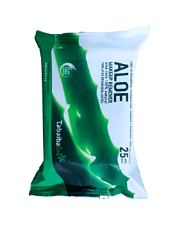 Tabaibaloe Aloe Makeup Remover 25 szt.