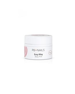 PB Nails Żel budujący Easy Way Baby Pink 15g