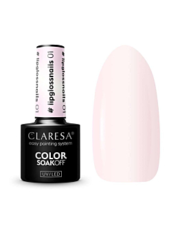 Claresa Color Soak Off UV/LED lakier hybrydowy Lipglossnails 01, 5g