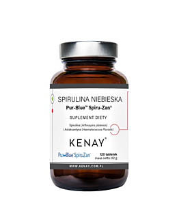 Kenay Spirulina niebieska Pur-Blue™ Spiru-Zan® z astaksantyną