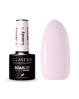 Claresa Soak Off UV/LED Candy lakier hybrydowy 5, 5g