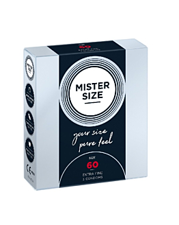 Condoms 60 Mm 3 Pieces Mister.Size