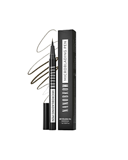 Nanobrow Pisak do brwi, Dark Brown, 1ml