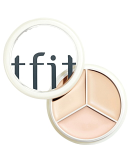Tfit - Cover Up Pro Concealer, paleta korektorów do makijażu, 00 Light, 15g