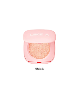 Blessed Moon Mini Like a Shadow, cień do powiek mini w odcieniu delikatnego jasnego różu, 01 Mini Bubbly, 0,8 g
