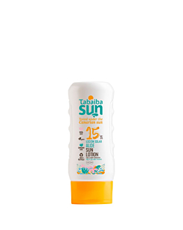 Tabaiba Sun Aloe Sun Lotion  SPF15 Mleczko Aloesowe do Opalania z Wysp Kanaryjskich