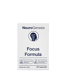 NeuroGenesis Suplement diety Focus Formula kapsułki na koncentrację i pracę m&oacute;zgu