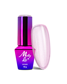MollyLac Winter Crystalize Lakier Hybrydowy UV LED Nr 222 Petite Roses 10 g