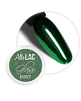 AlleLac Pyłek Lustrzany Glass Effect Green Nr 9