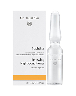 Dr. Hauschka Renewing Night Conditioner kuracja na noc w ampułkach do każdego rodzaju cery 10x1ml