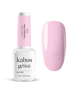 Kabos Gelike BARE GRACE Lakier hybrydowy do paznokci, 022 Twinkle Pink 8 ml