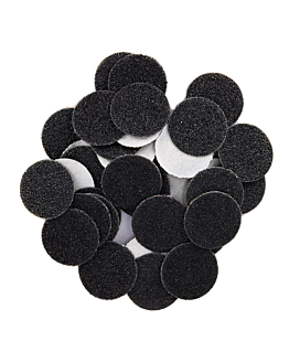 Allepaznokcie Nakładki Ścierne Tarcze Wymienne 80 Grit Do PodoDisk Rozmiar M 20 mm 50 szt.