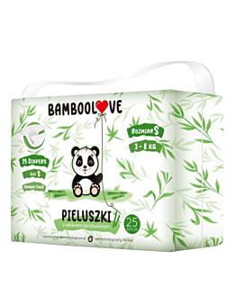 Bamboolove Pieluszki Jednorazowe Rozm. S