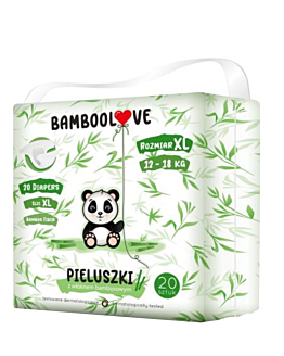 Bamboolove Pieluszki Jednorazowe Rozm. XL