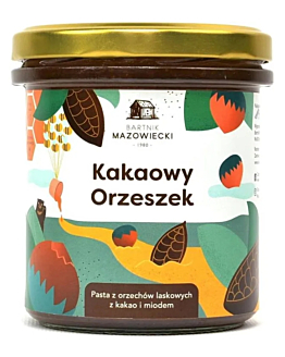 Bartnik Mazowiecki Kakaowy Orzeszek, pasta orzechowa