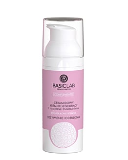 Basiclab Dermocosmetics Crema Rigenerante con 5% Betaine e 3% Urea Texture Ricca 50 ml
