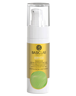 BasicLab Esteticus Serum z witaminą C 10%, koenzymem Q10 0,5% i CBD