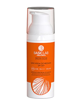 BasicLab Protecticus Lekki krem ochronny SPF50+
