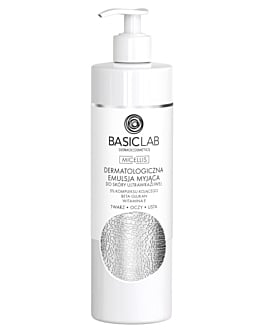 Basiclab Dermocosmetics Emulsione Detergente Dermatologica per Pelle Ultra Sensibile 300 ml