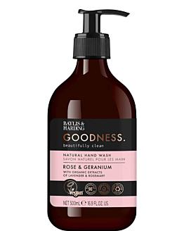 Baylis & Harding Mydło w płynie Goodness Rose & Geranium