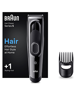 Braun HC5310 Hair Clipper Box BlkGl 1CT