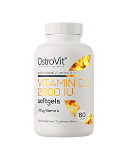 OstroVit Witamina D3 2000 IU 60 kaps