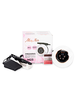 MollyNails Frezarka Do Paznokci 68W Do Manicure Pedicure M23 50000 Obr./min Biała