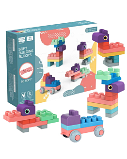Habarri SOFT blocks - miękkie klocki konstrukcyjne 20 elementów