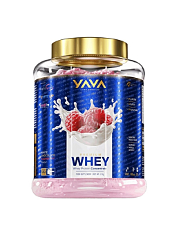 Yava Labs Premium Whey Białko serwatkowe smak biała czekolada z malinami
