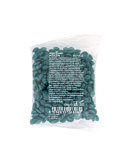 ItalWax Azulen Film Wax Wosk Twardy w Dropsach Do Depilacji 100 g